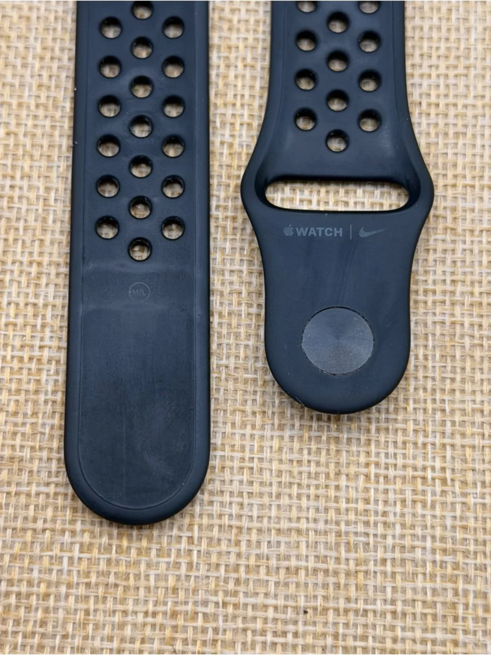 Nike Apple Watch Band, 42,44,46mm/ML, OEM, Black‎